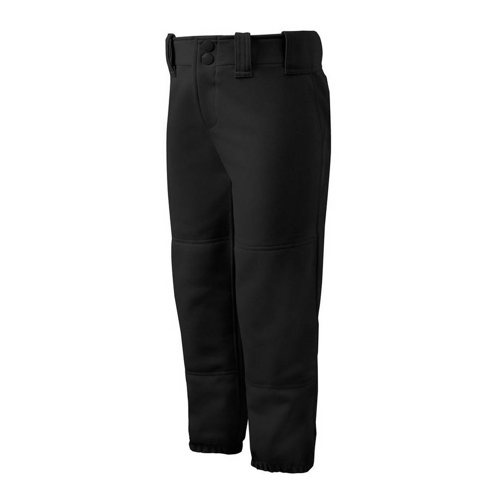 Mizuno Women's Belted Softball Pants Black (350150-JXZ)